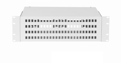 Оптический кросс 19", 3U, до 96 SC портов или 192 LC портов, серый, неукомплектованный 